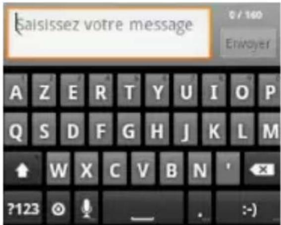 ZTE StarText II - Clavier Android - 1