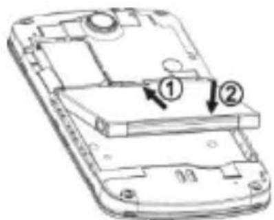 ZTE StarText II - Installation de la batterie - 1