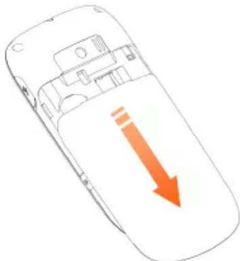 ZTE Tactile messaging - Installation de la batterie - 1