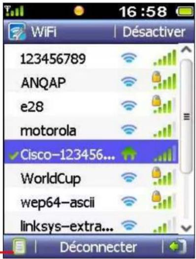 ZTE TWIN Tact - Étape 2: Activer le WiFi - 1