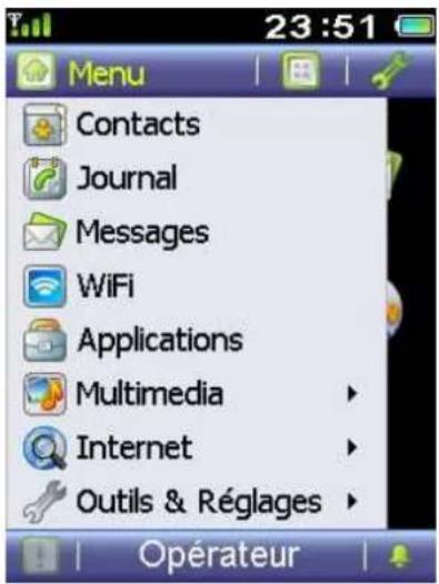 ZTE TWIN Tact - Contacts - 1