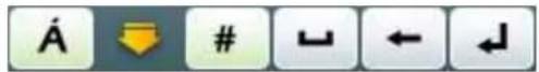 ZTE TWIN Tact - Saisie de texte - 1