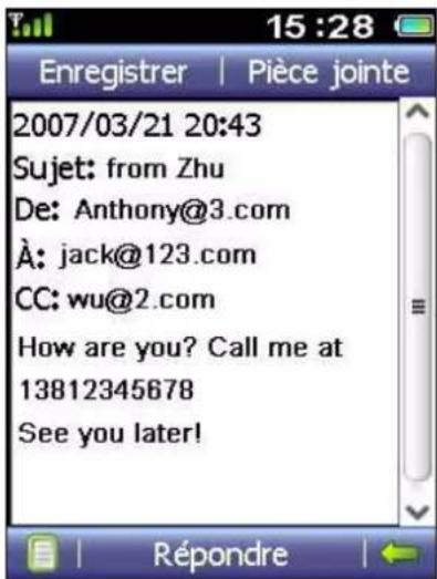 ZTE TWIN Tact - Boîte à lettres - 2