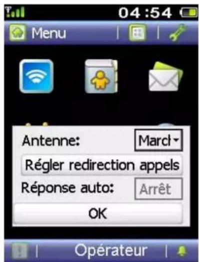 ZTE TWIN Tact - Mode Avion - 1