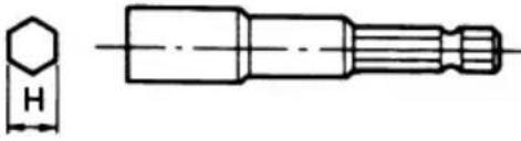 METABO W6VM - For hex-head screws - 1