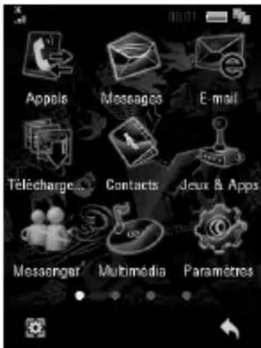 ZTE MTV4.0 - Navigation au sein des menus - 1