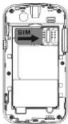 ZTE Starnaute II - Procedure d'insertion d'une carte SIM - 1