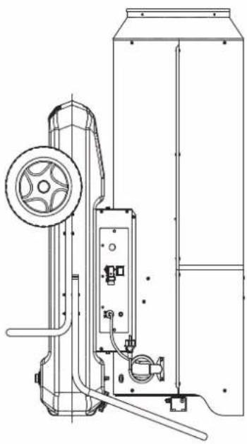 Master BV 110 - WHEELS ALTERNATIVE POSITION - POSIZIONE ALTERNATIVA DELLE RUOTE POSITIONS POSSIBLES DES ROUES - ALTERNATIVE RÄDERSTELLUNG - 2