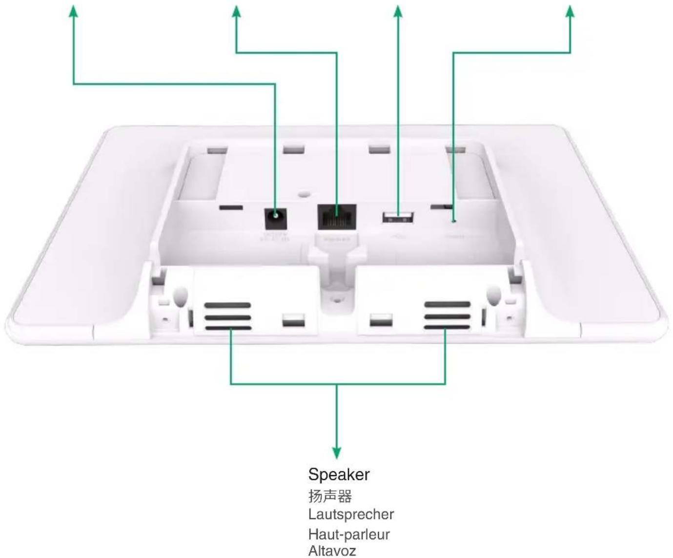 Yealink RoomPanel Plus - Glass Sticker - 3