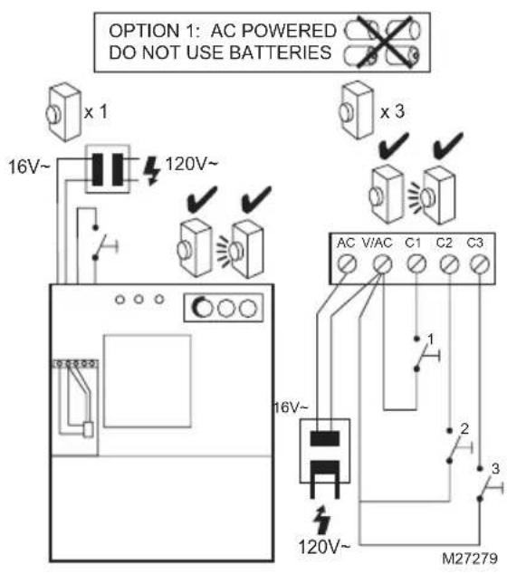 HONEYWELL RCW3505N - Wiring - 1