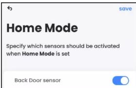 Lorex AY41TR - Modes de Home, Away et Disarmed - 5