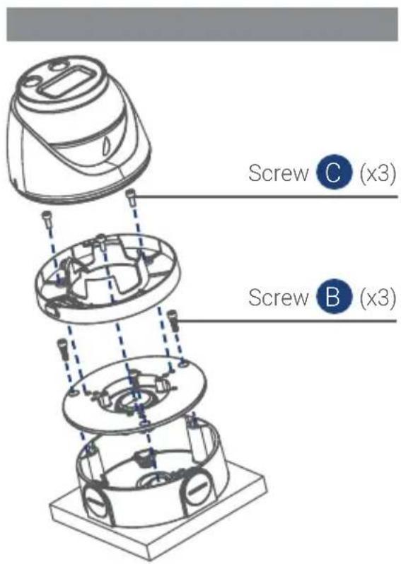 Lorex ACCJ7R3B - Installing cameras to the junction box - 2