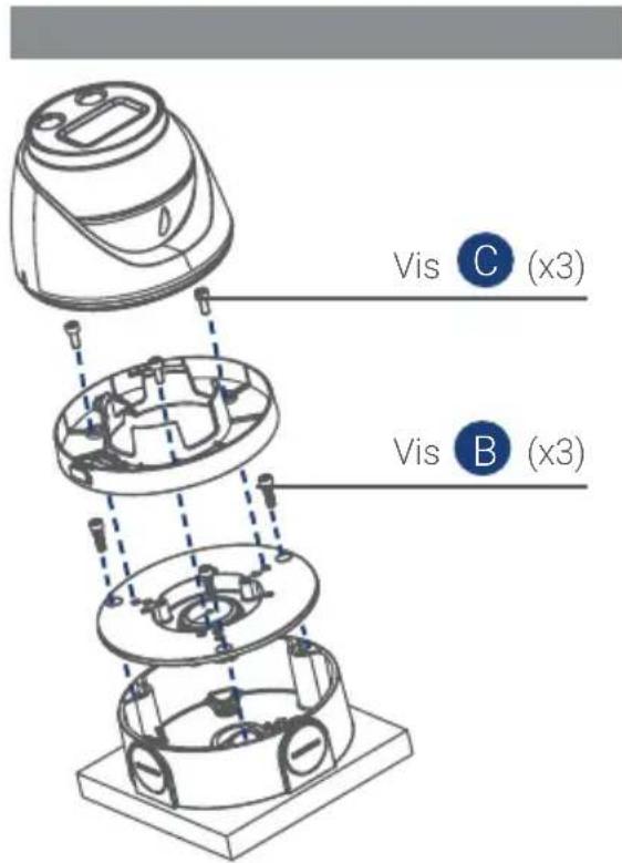 Lorex ACCJ7R3B - Raccorder des caméras à la boîte de jonction - 2
