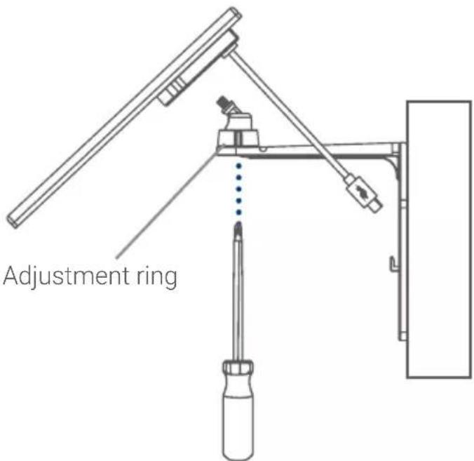 Lorex ACSOL2B - Option A - Installing the solar panel separately - 1