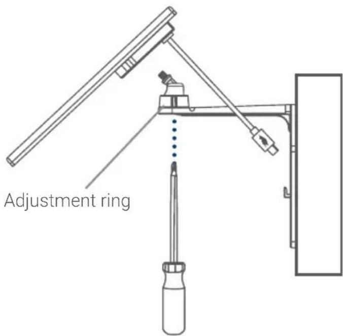 Lorex ACSOL2B - Option B - Installing the solar panel and camera together - 3