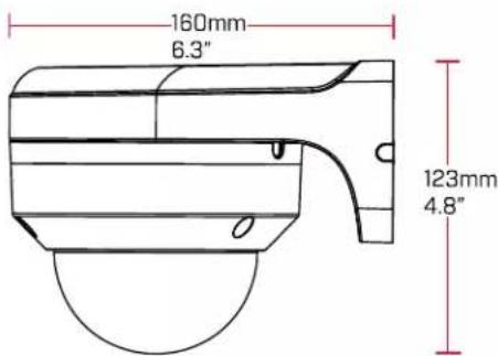 Lorex LNZ44P4 - Dimensions - 3