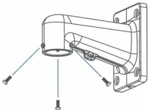 Lorex LNZ81P25 - To install the camera on a wall: - 1