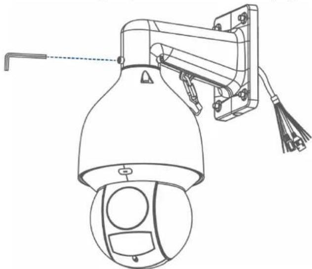 Lorex LNZ81P25 - Para instalar la cámara en una pared: - 6
