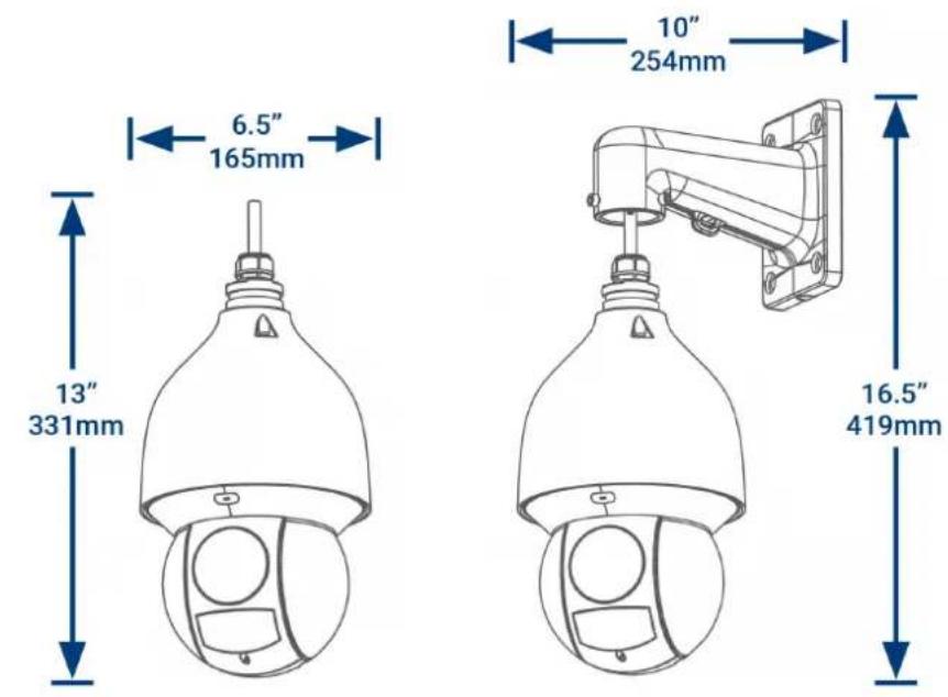 Lorex LNZ81P25 - Camera &amp; Wall Mount - 1