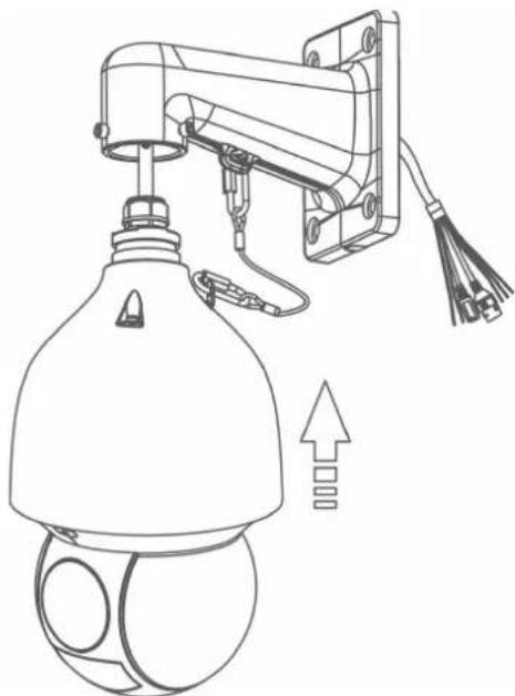 Lorex LNZ81P25 - Para instalar la cámara en una pared: - 5