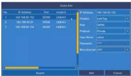 Lorex LNZ44P4B - Adding the PTZ camera to the LNK Series NVRs - 2