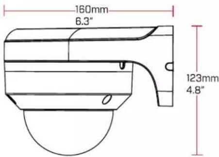 Lorex LNZ44P4B - Dimensiones - 2