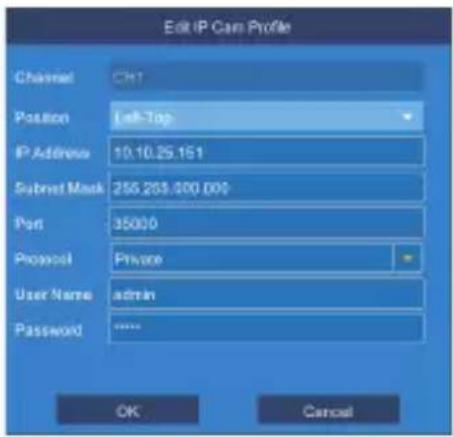 Lorex LNZ44P12B - To connect the PTZ camera to the system: - 1
