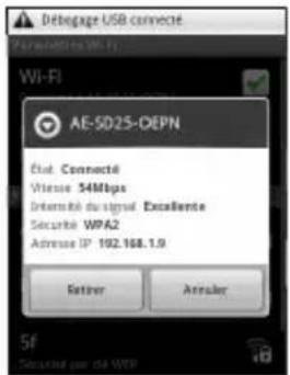 ZTE Link - Vérifier l'état du réseau Wi-Fi® - 1