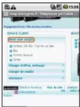 ZTE Link - Ouverture de liens dans des pages Web - 1