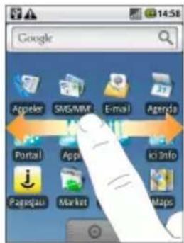 ZTE Link - Manipulation avec le doigt - 3