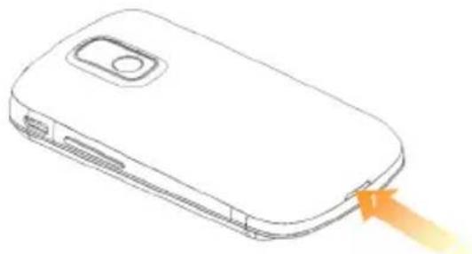 ZTE Link - Installation de la carte SIM, de la carte microSD™ et de la batterie - 1