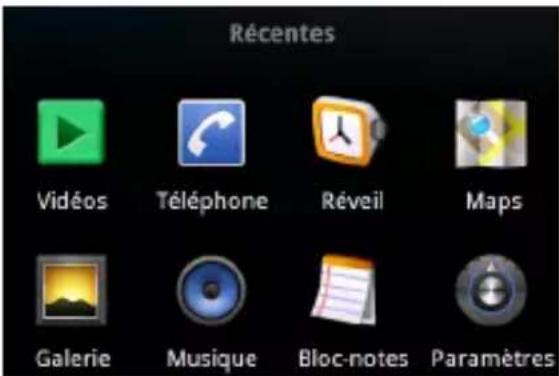 ZTE StarTrail - Ouverture des applications récemment utilisées - 1