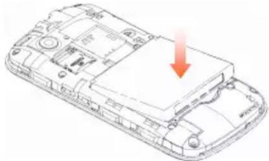 ZTE StarTrail - Installation de la carte SIM/microSD et de la batterie - 4