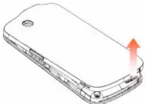 ZTE StarTrail - Installation de la carte SIM/microSD et de la batterie - 1