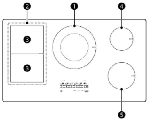 LG CBIH3613BE - Tamaño recomendado de los utensilios de cocina - 2