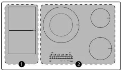 LG CBIH3613BE - Panneau de commande - 1