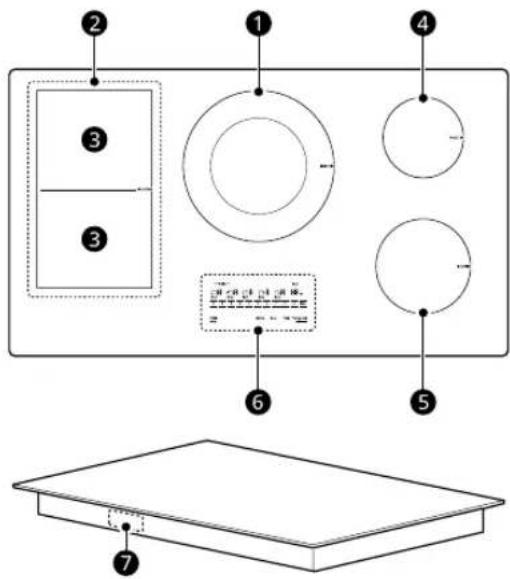 LG CBIH3613BE - Parts and Features - 2