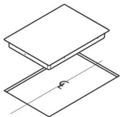 LG CBIS3618BE - Installation de la surface de cuisson - 2