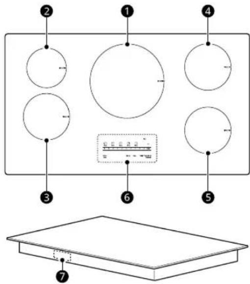LG CBIH3013BE - Parts and Features - 2