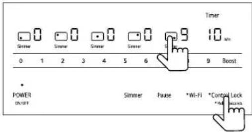 LG CBIH3013BE - Using the Heating Index - 1