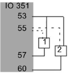 Grundfos IO 351 - Přehled vstupů a výstupů - 3
