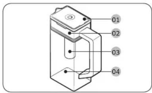 SAMSUNG RS6GCG885DS9 - Pichet d'eau (Pichet à remplissage automatique) (modèles applicables uniquement) - 1