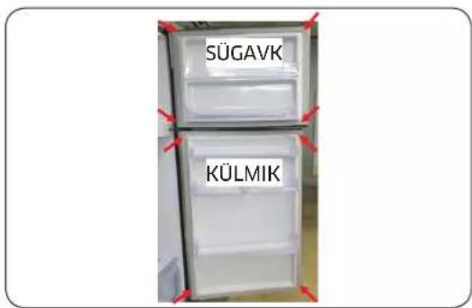 SAMSUNG RT53K6335SL - Tihendi eemaldamiseks - 1