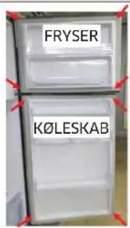 SAMSUNG RT53K6335SL - Sådan fjernes pakningen - 1