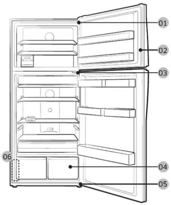 SAMSUNG RT53K6335SL - ETTEVAATUST! - 2