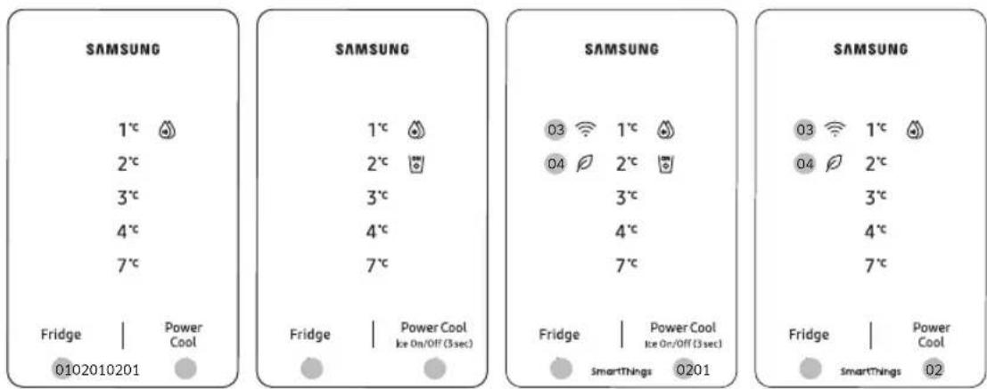 SAMSUNG RT35CG5004WW - Fridge - Digital - 1