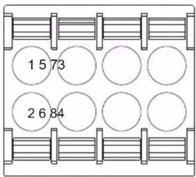 Grundfos CU 362 - Mounting the sensor cable - 2