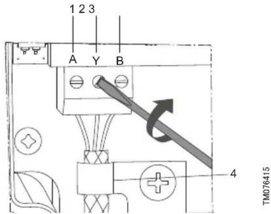 Grundfos CU 362 - GENIbus のポンプへの接続 - 1
