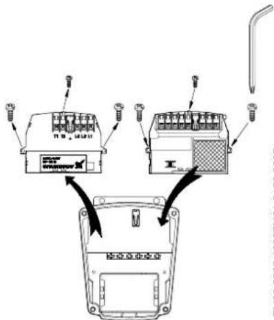 Grundfos PFU 2000 - Meldelechten und Signalausgang 7. Auswechselung - 3