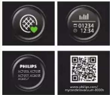 PHILIPS 7000 Series XC7053 - Uporaba kombiniranega nastavka - 4